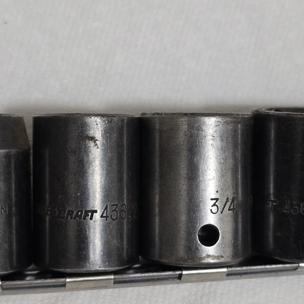 VTG 70s TrueCraft Japan Socket Set‎ 1/2